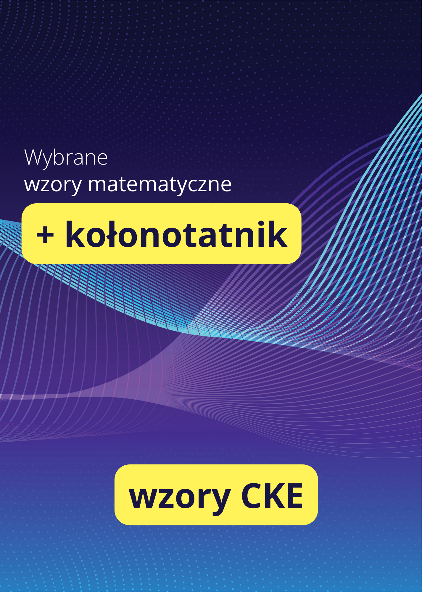 Kołonotatnik Wzory CKE - matura z matematyki (pp i pr). Format A5, oprawa spiralowa