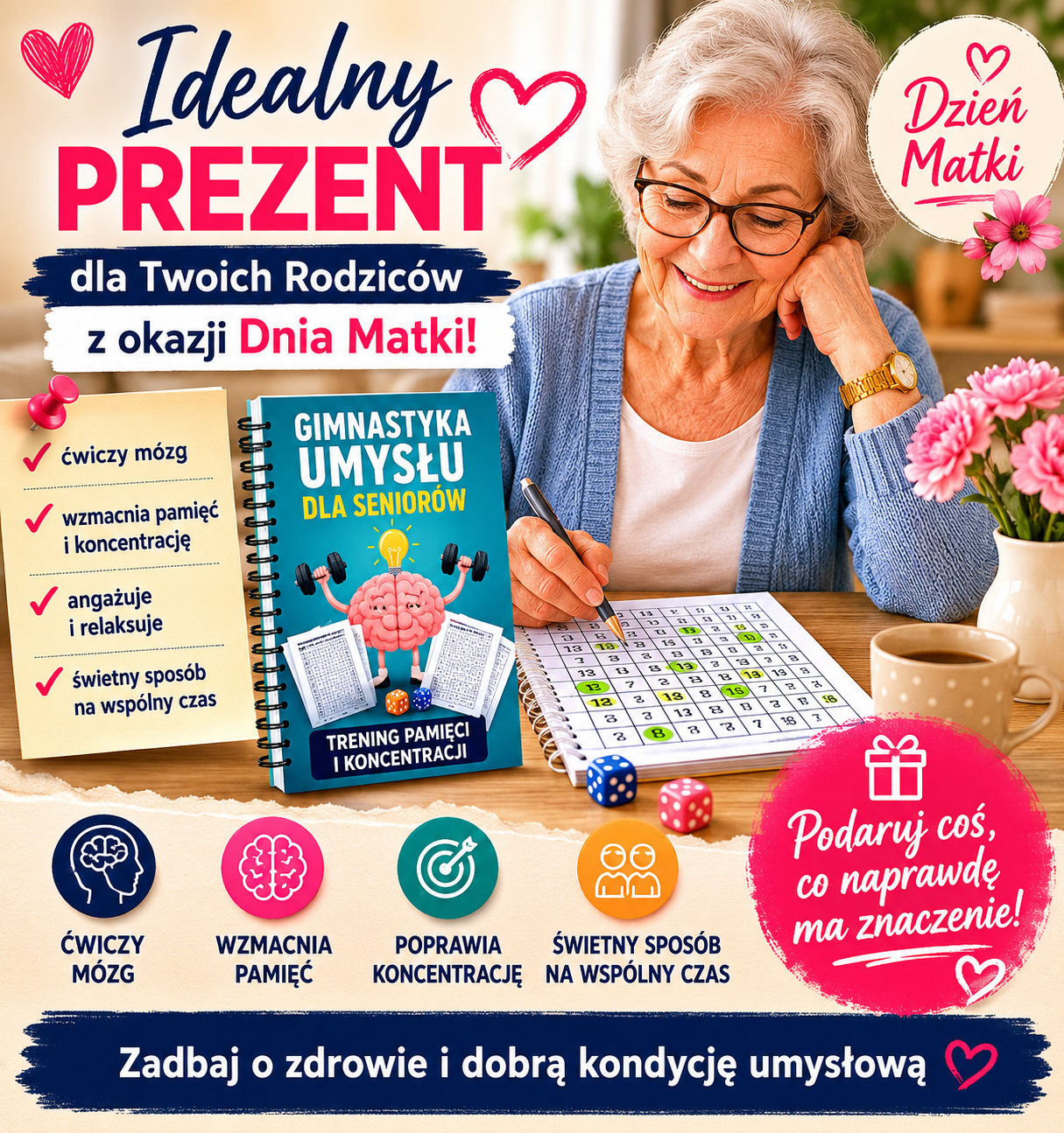 Gimnastyka umysłu dla seniorów