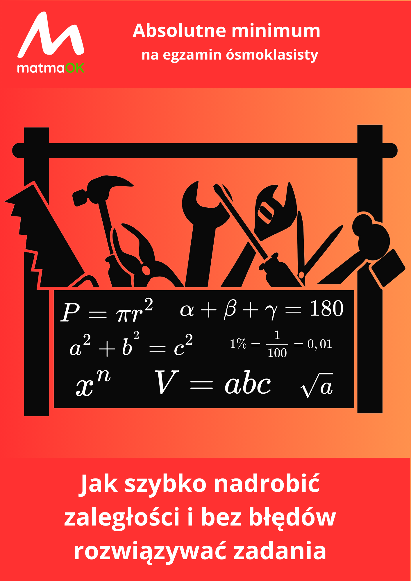 Absolutne minimum na egzamin ósmoklasisty ebook część 1