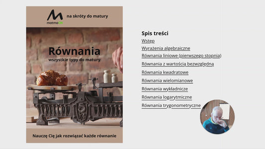 Równania - wszystkie typy do matury